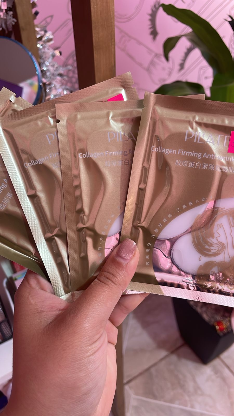 Parches de colágeno antiarrugas