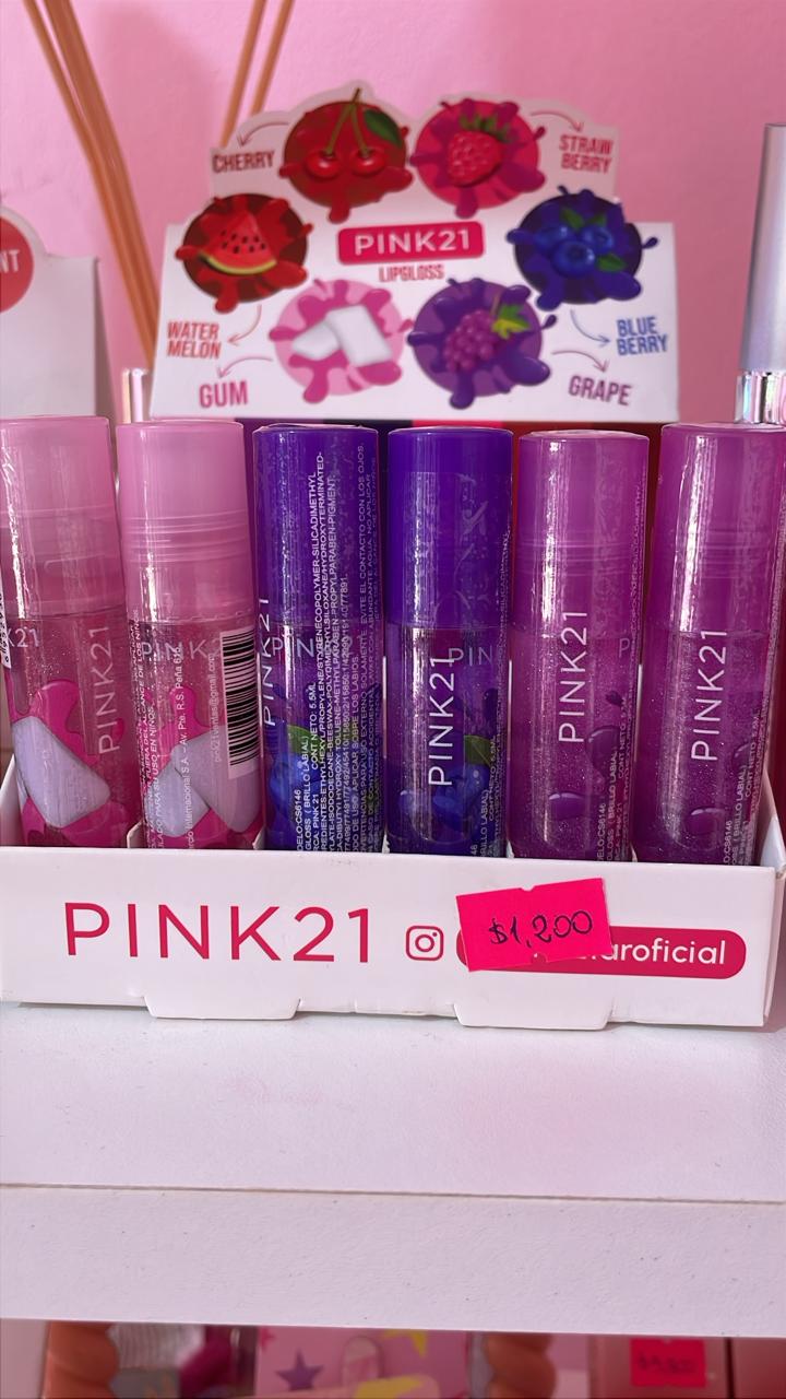 Gloss Roll On Frutal PINK21